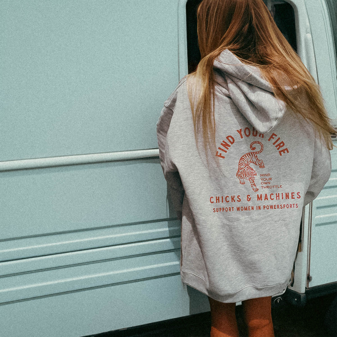 Hoodie Gris-Find Your Fire