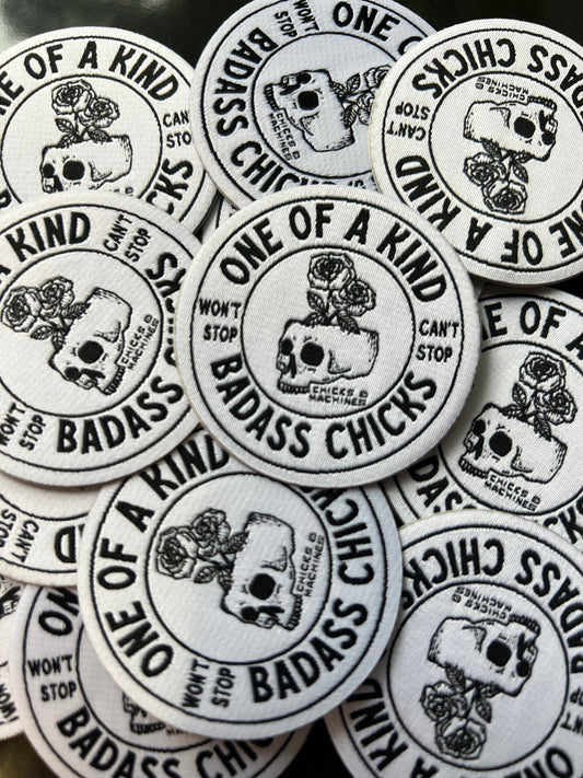 Patch en tissu "One of a Kind" - Badass Chicks