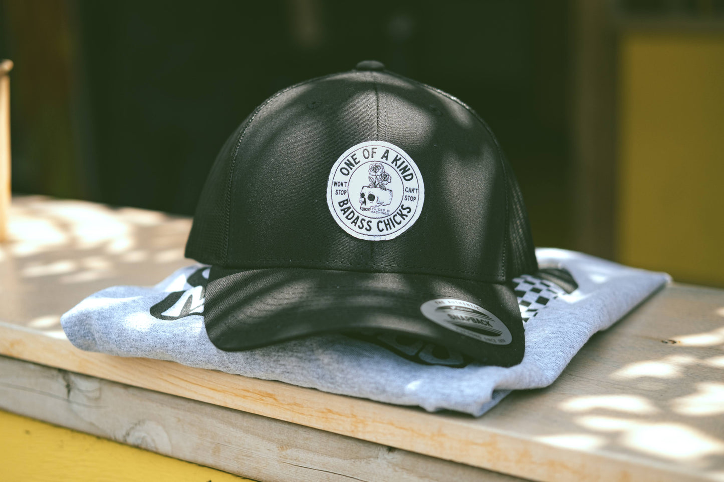 Chicks And Machines "original trucker hat" cap