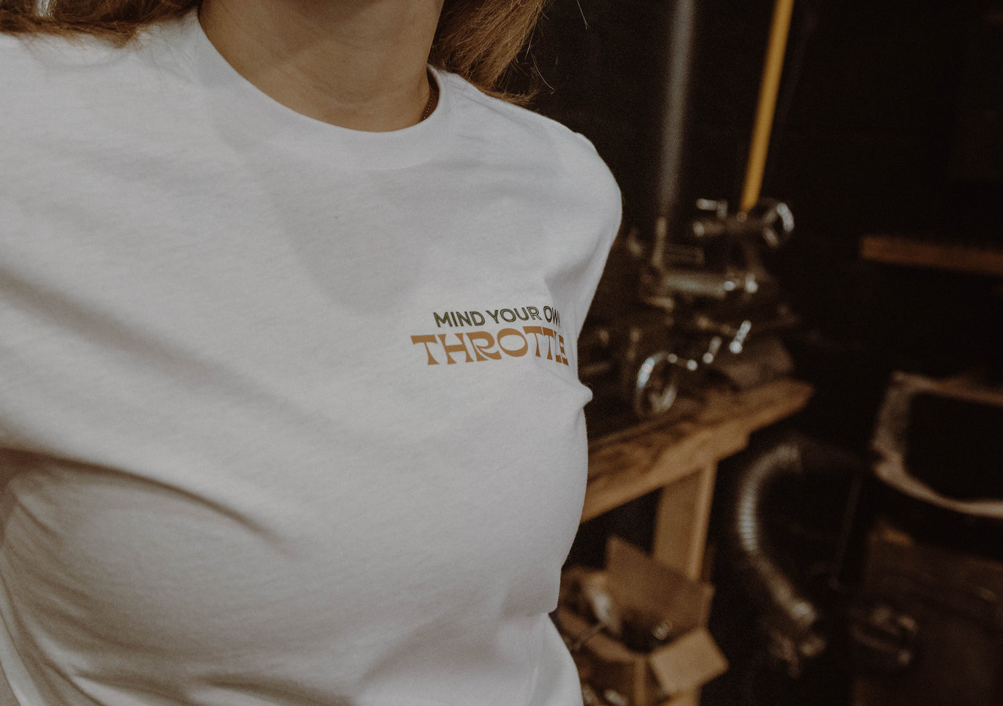 T-Shirt Mind Your Own Throttle