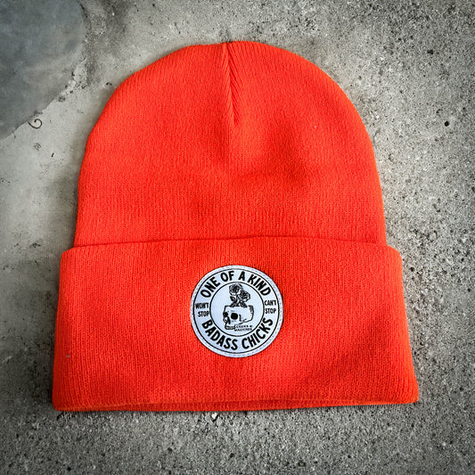 Tuque orange - One of a kind Badass Chicks